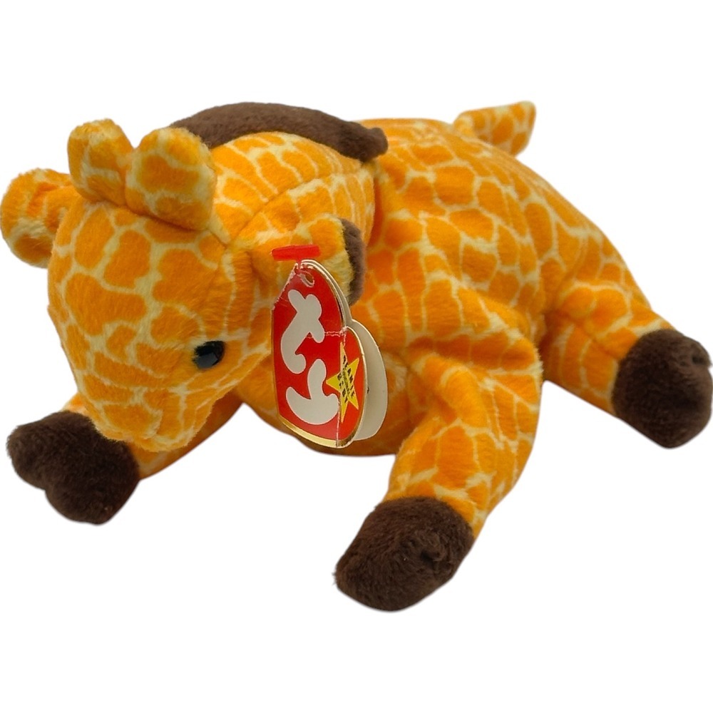 Vintage Ty Beanie Babies Twigs the Giraffe 1995 Plush Toy